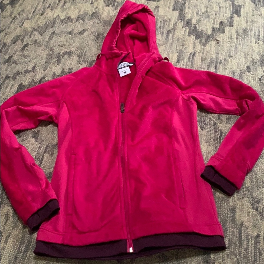 Columbia Zip Up Hoodie